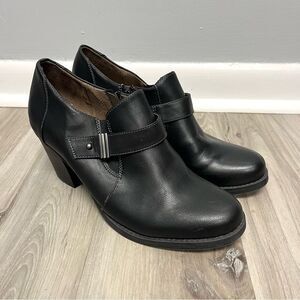 Natural Soul Booties Women’s 10 Yarman Black Heeled
